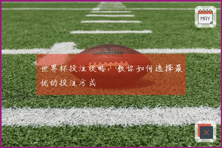 世界杯投注攻略，教你如何选择最优的投注方式